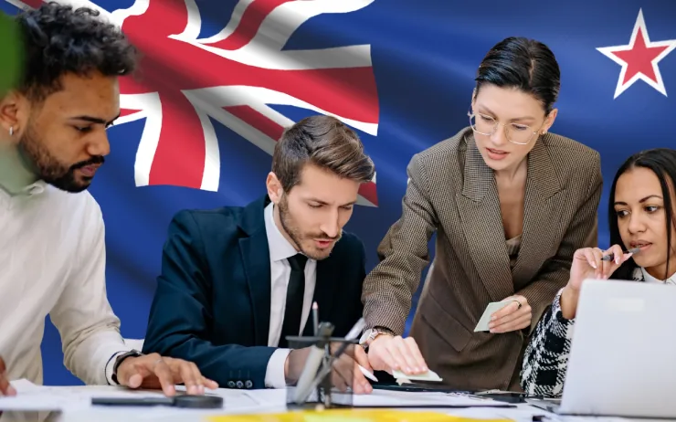 A Southern Ferns immigration adviser meeting a client